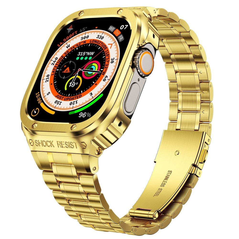 Apple Watch Ultra 49mm Full Metal Armband gold