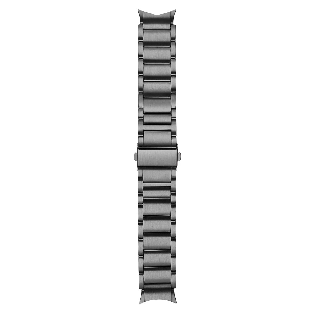 Samsung Galaxy Watch 4 Classic 46mm Full Fit Armband aus Titan grau