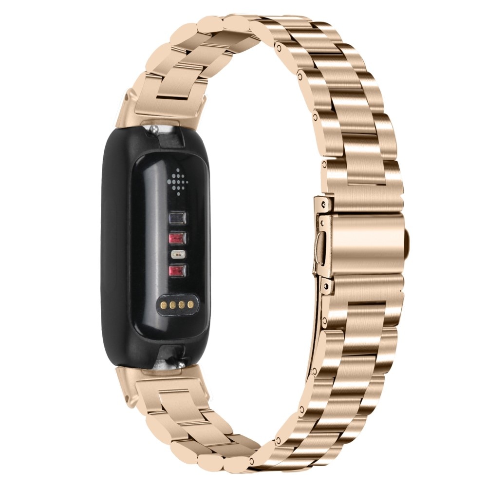 Fitbit Inspire 3 Metallarmband champagner gold