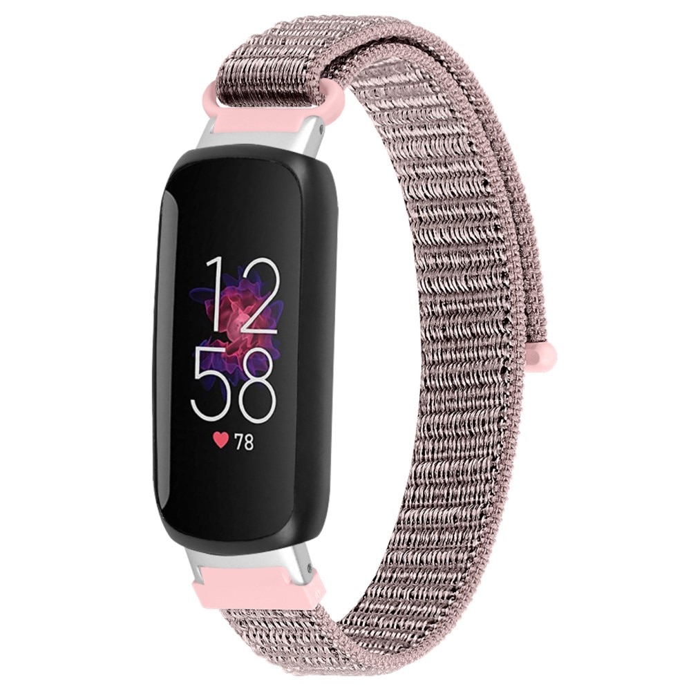 Fitbit Inspire 3 Nylon-Armband rosa