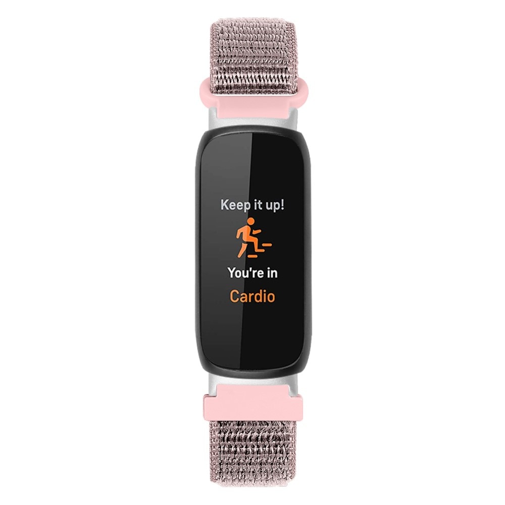 Fitbit Inspire 3 Nylon-Armband Rosa