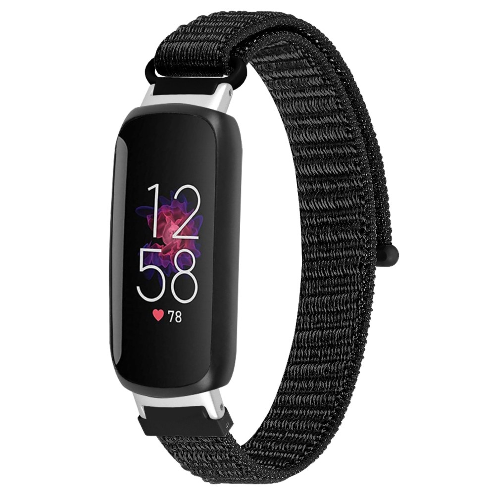 Fitbit Inspire 3 Nylon-Armband schwarz