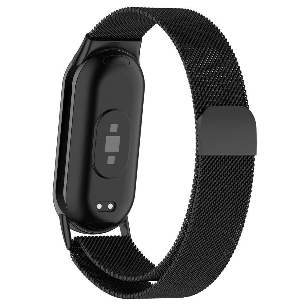 Xiaomi Smart Band 8 Milanaise-Armband, schwarz