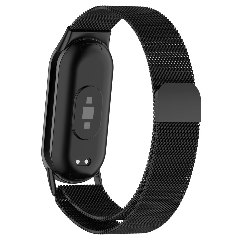 Xiaomi Mi Band 9 Milanaise-Armband Schwarz