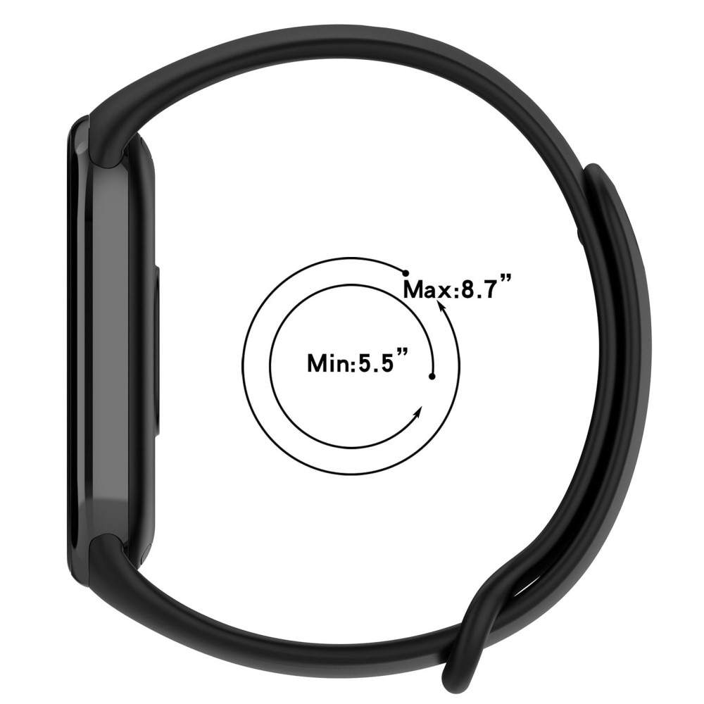 Xiaomi Smart Band 8 Armband aus Silikon schwarz