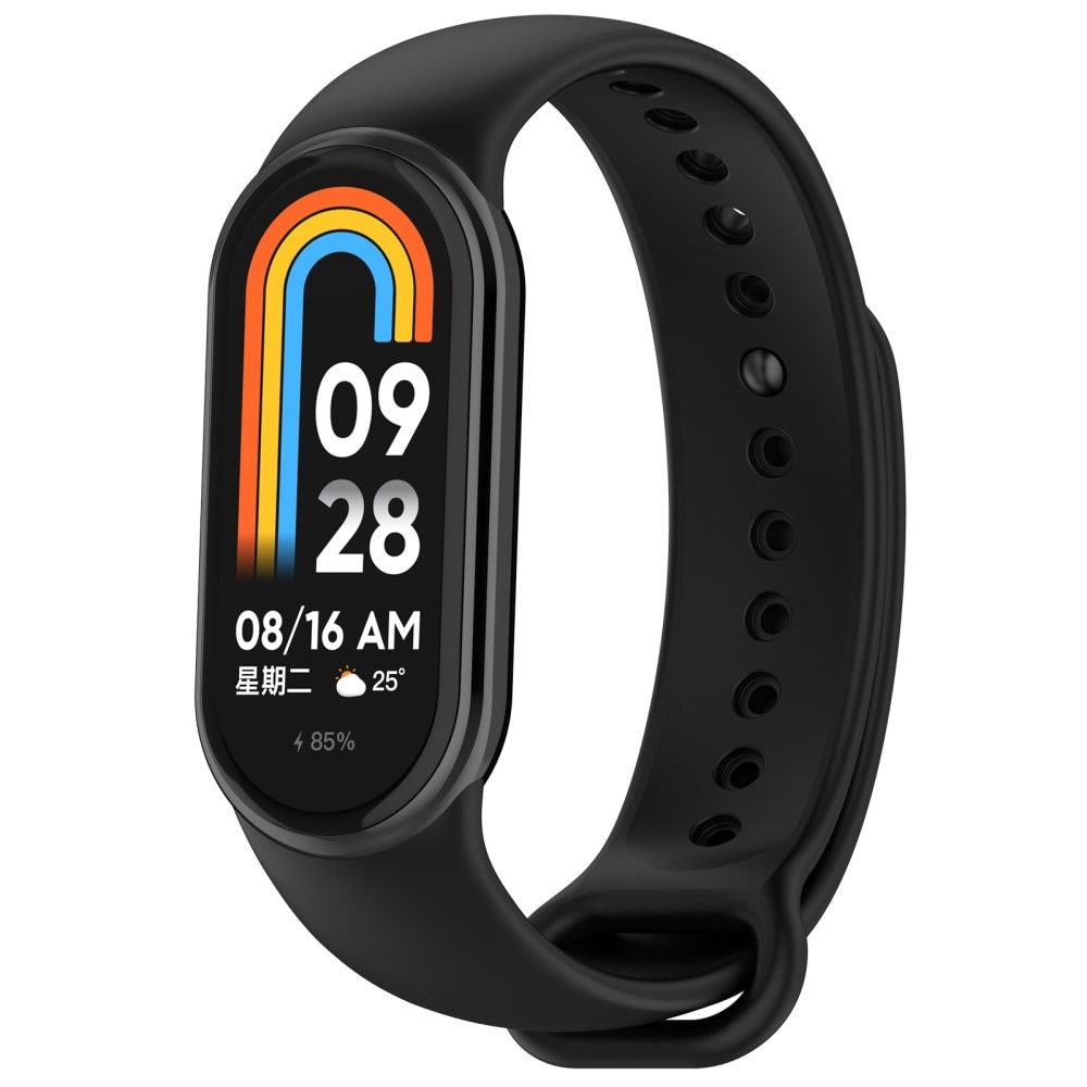 Xiaomi Smart Band 8 Armband aus Silikon schwarz