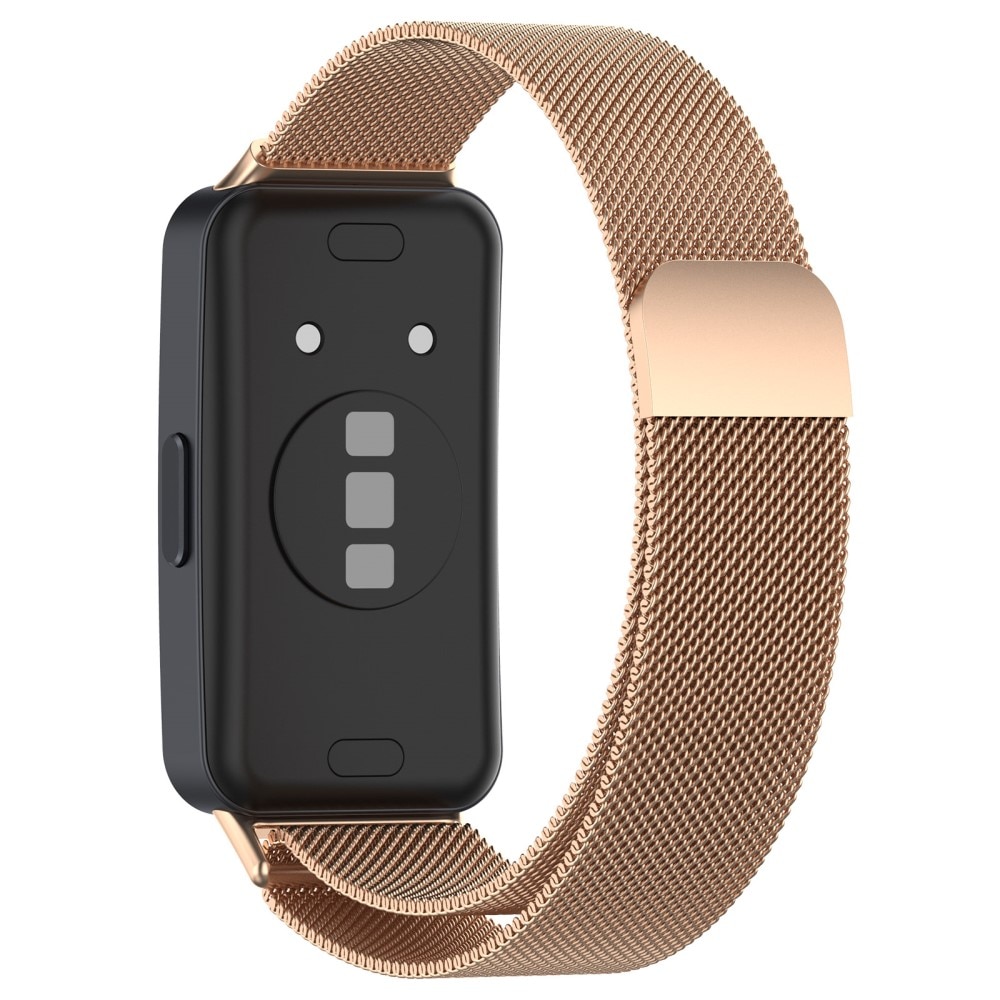 Huawei Band 8 Milanaise-Armband, roségold