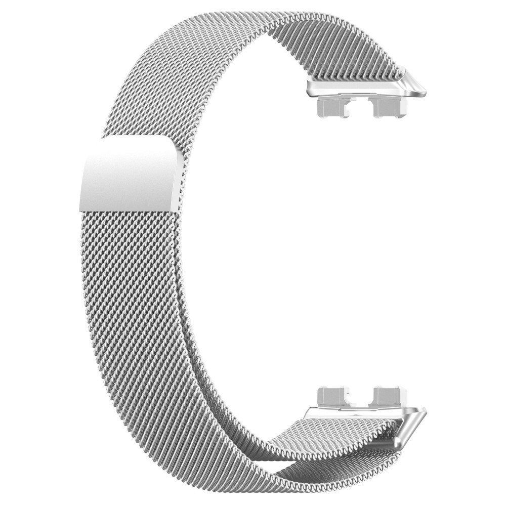 Huawei Band 8 Milanaise-Armband, silber