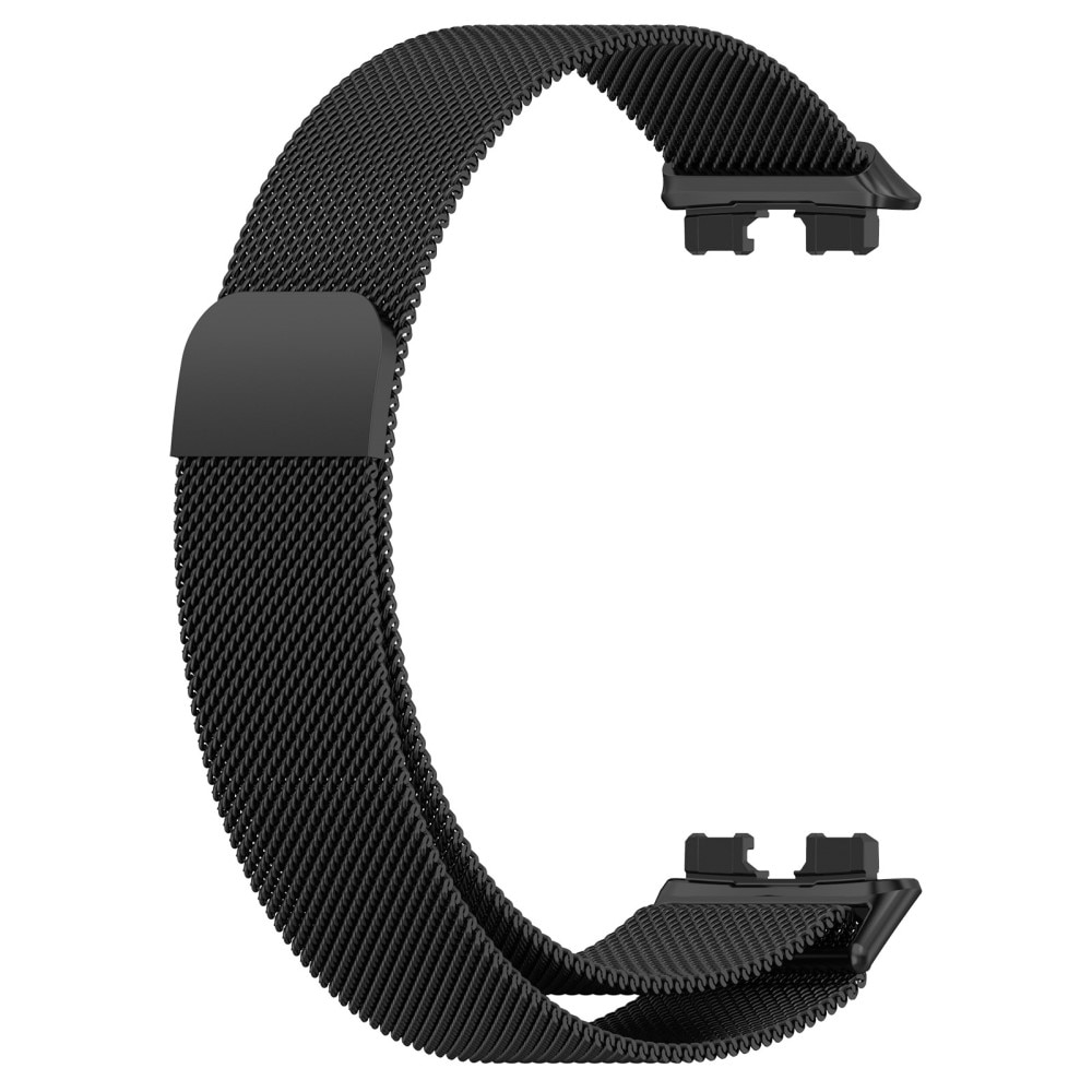 Huawei Band 8 Milanaise-Armband, schwarz