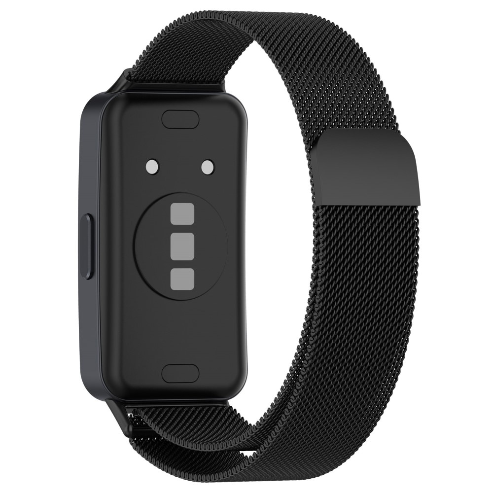 Huawei Band 8 Milanaise-Armband, schwarz