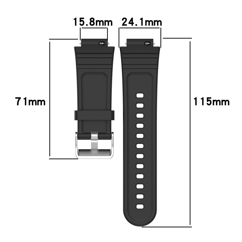 Xplora XGO2 Armband aus Silikon Schwarz