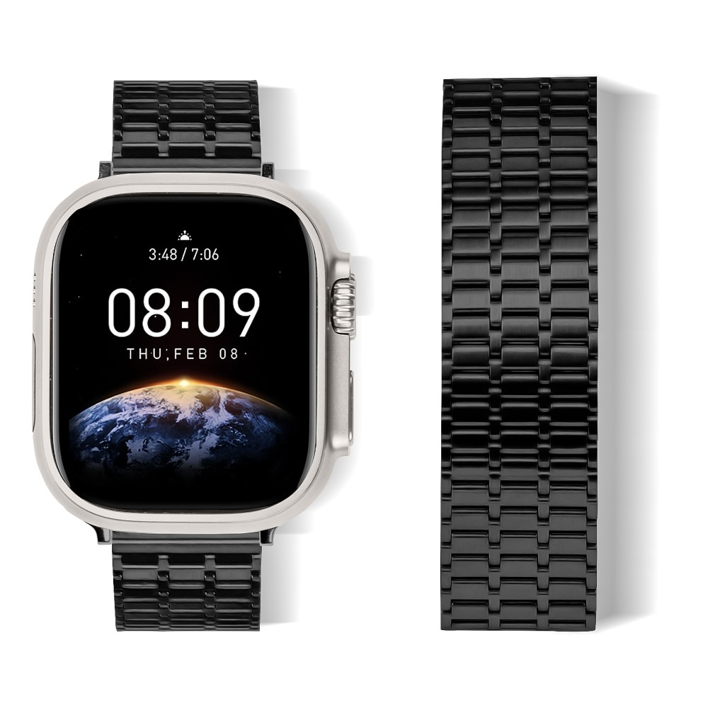 Apple Watch SE 40mm Business Armband Magnetic schwarz