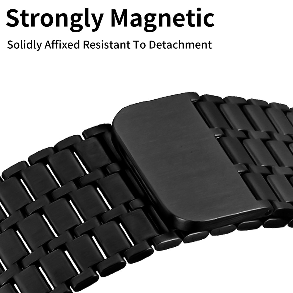 Apple Watch SE 40mm Business Armband Magnetic schwarz