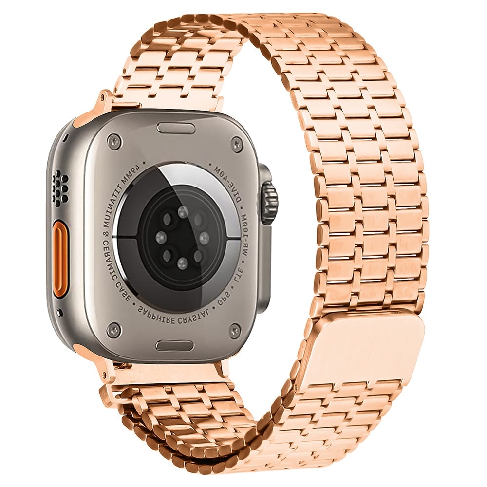 Apple Watch 45mm Series 7 Business Armband Magnetic roségold