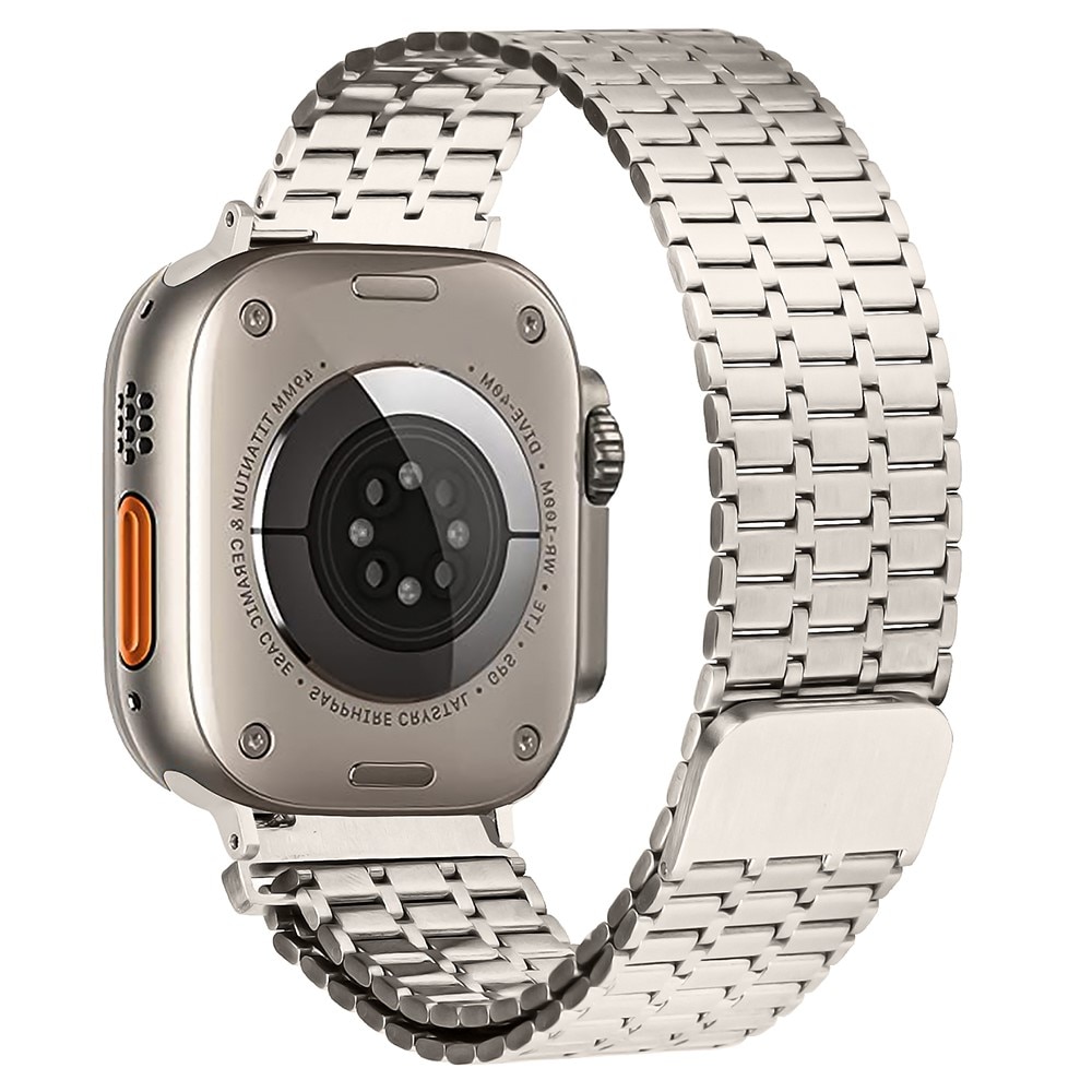 Apple Watch 45mm Series 7 Business Armband Magnetic Titan