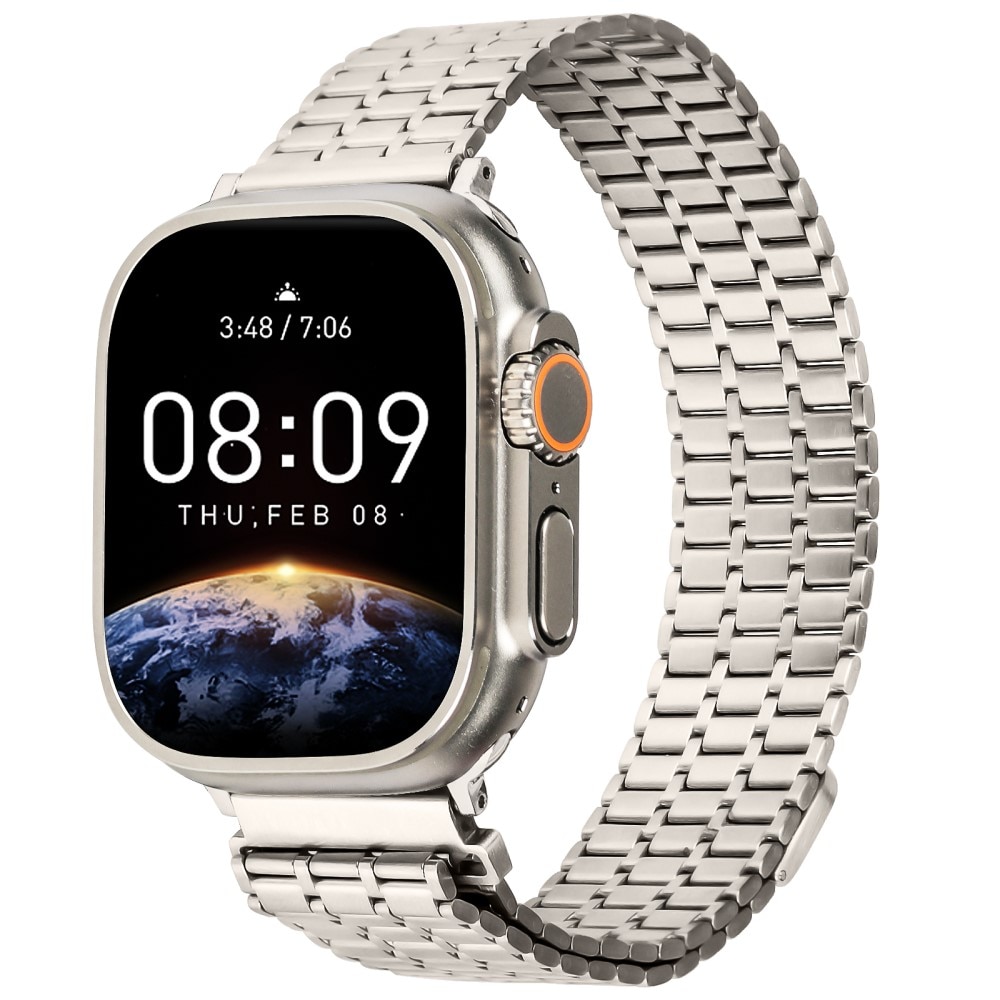 Apple Watch Ultra 49mm Business Armband Magnetic Titan