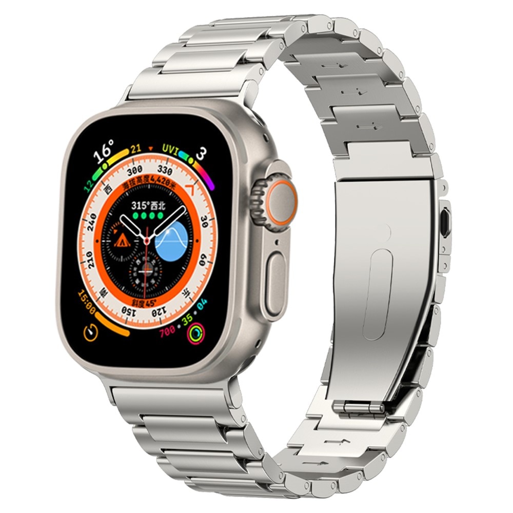 Apple Watch SE 44mm Armband aus Titan Titanium