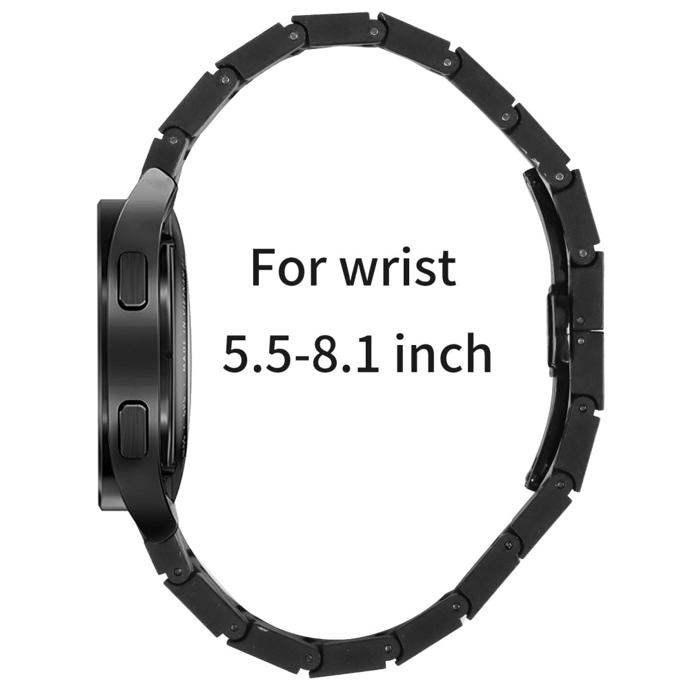 Samsung Galaxy Watch 6 44mm Gliederarmband Carbon Fiber schwarz