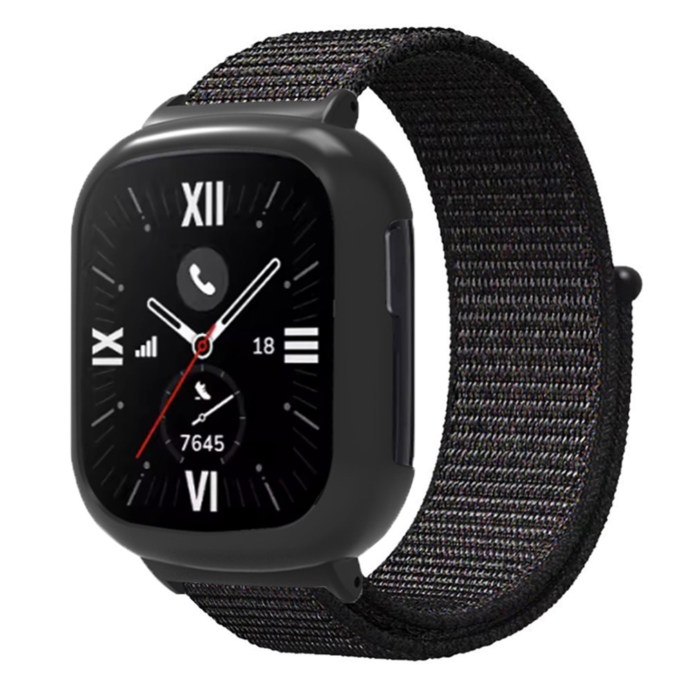 Honor Watch 4 Nylon-Armband schwarz