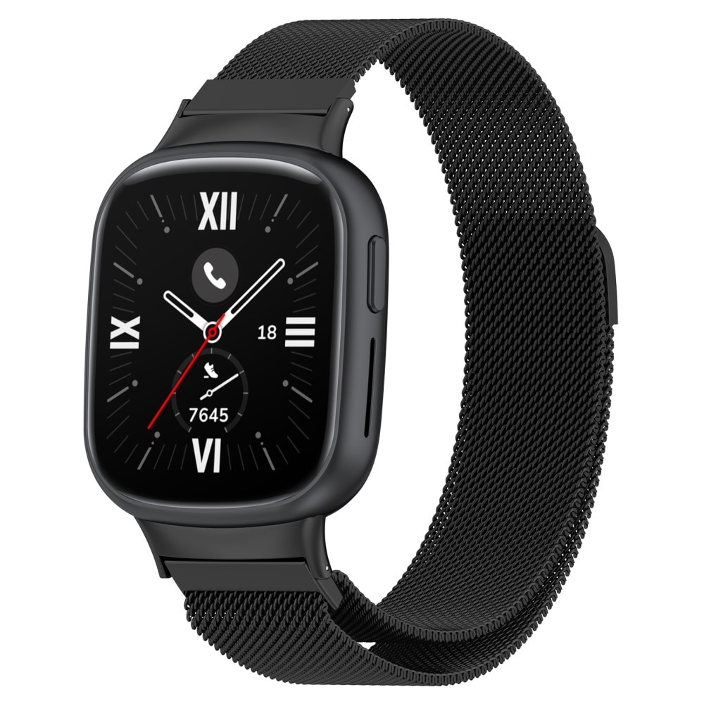  Honor Watch 4 Milanaise-Armband Schwarz