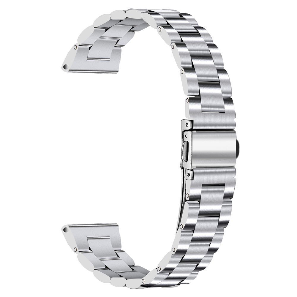 Garmin Vivomove Style Slim Armband aus Stahl silber