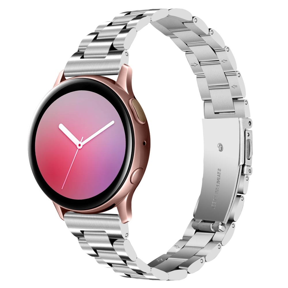 Garmin Vivoactive 5 Slim Armband aus Stahl silber