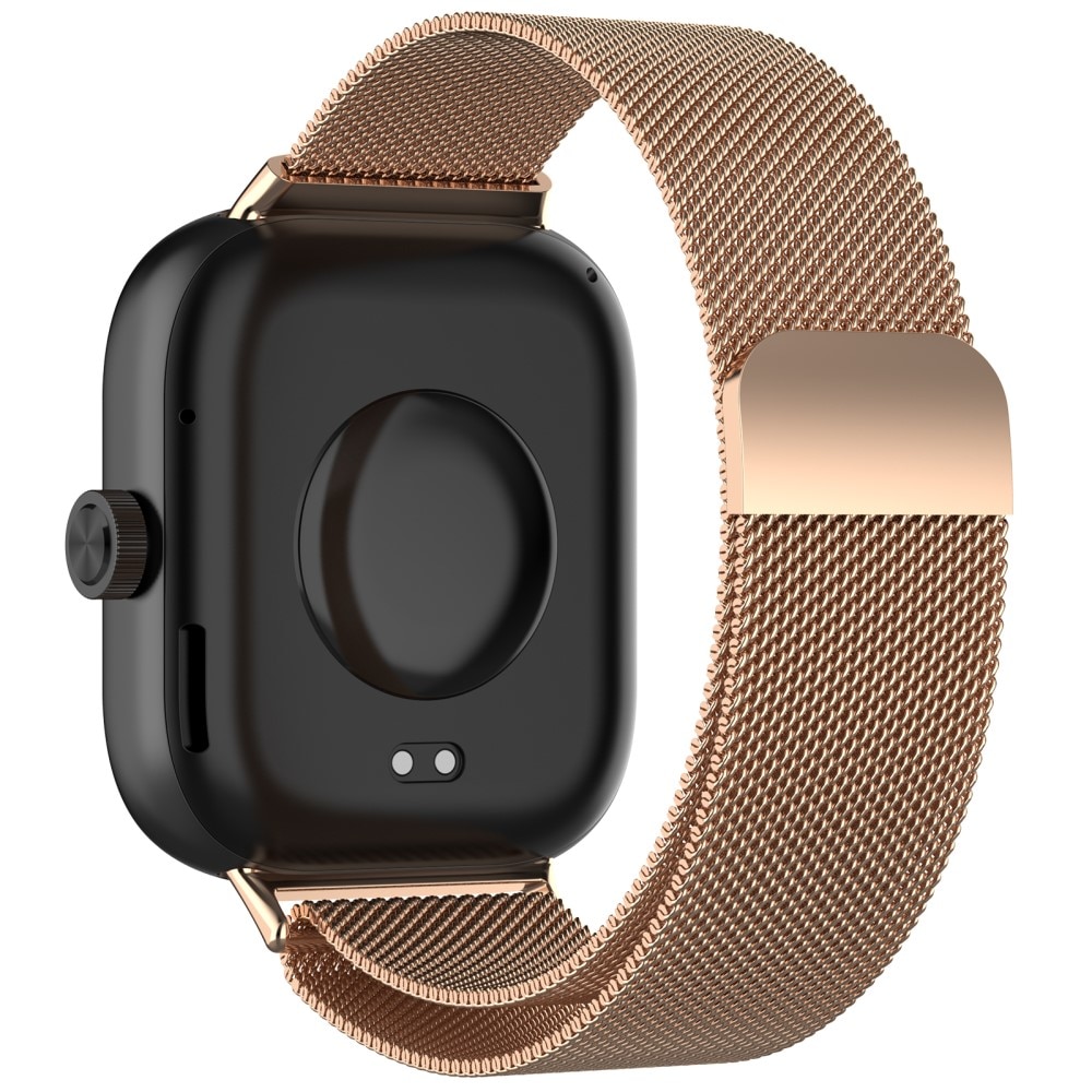 Xiaomi Redmi Watch 4 Milanaise-Armband roségold