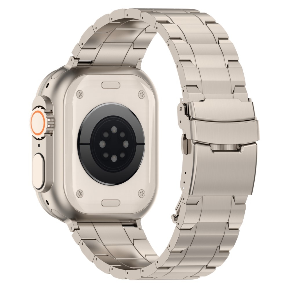 Elevate Armband aus Titan Apple Watch 44mm titan