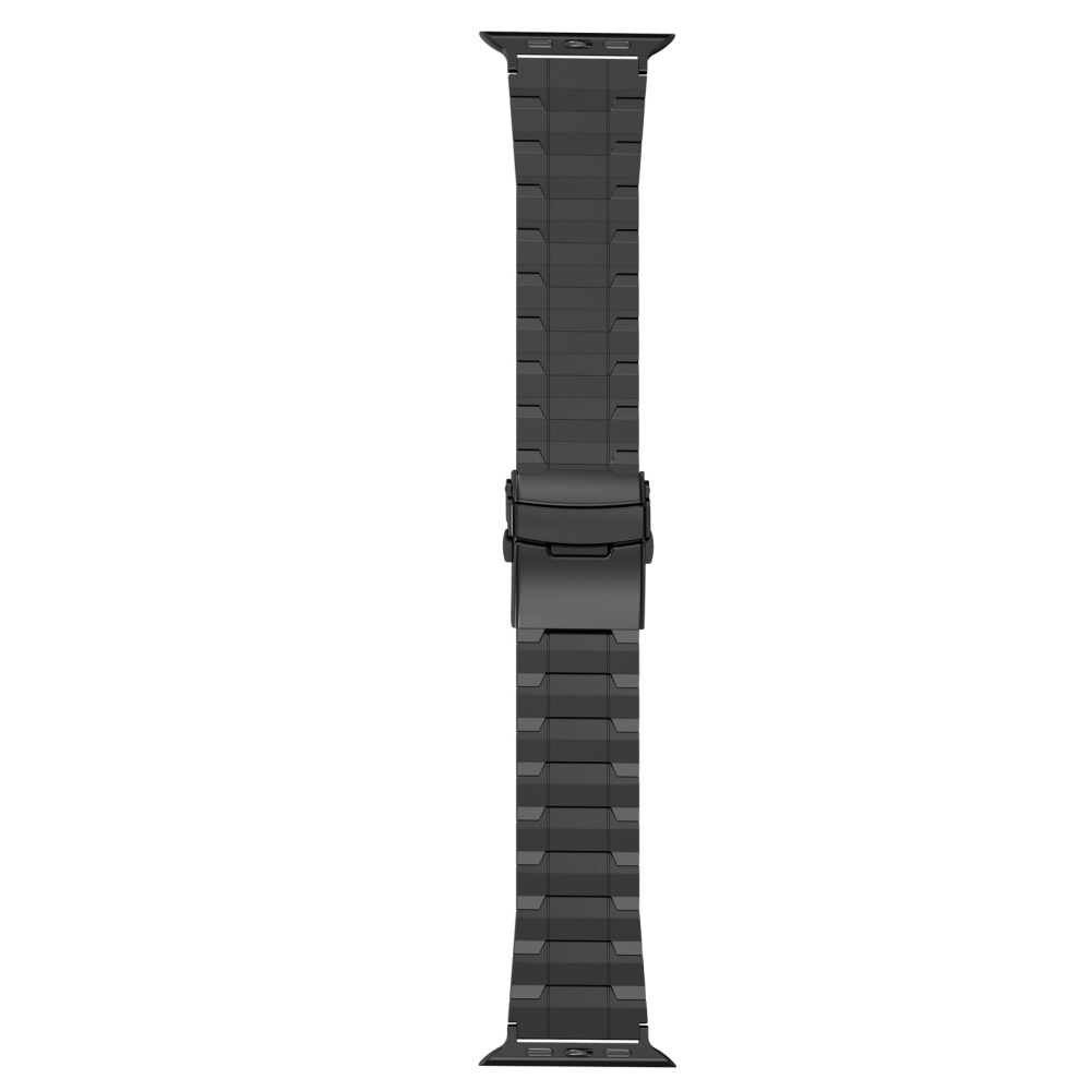 Elevate Armband aus Titan Apple Watch 41mm Series 8 schwarz