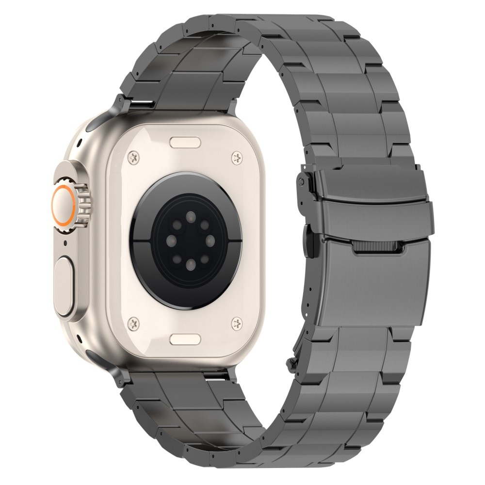 Elevate Armband aus Titan Apple Watch SE 40mm grau