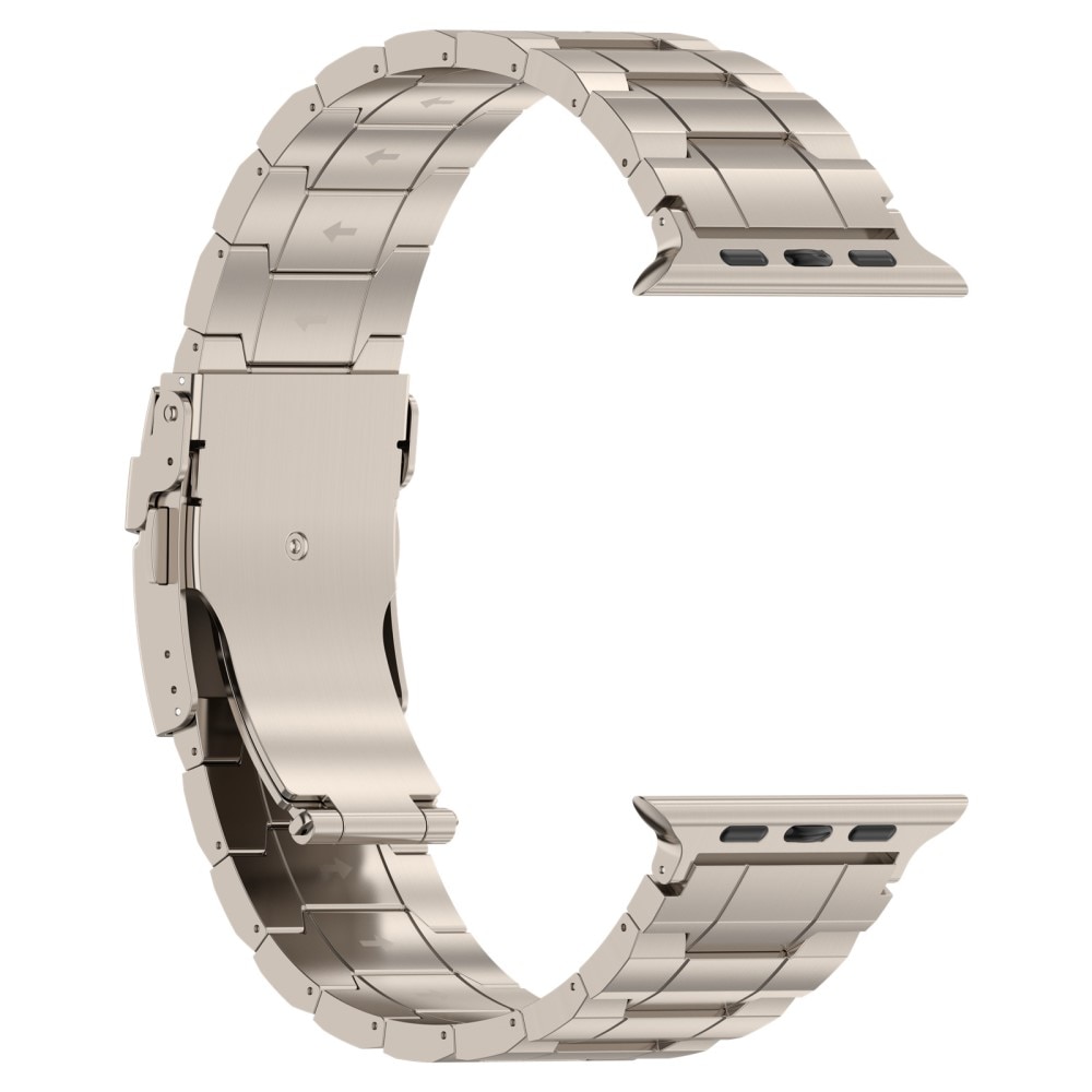 Elevate Armband aus Titan Apple Watch 41mm Series 7 titan