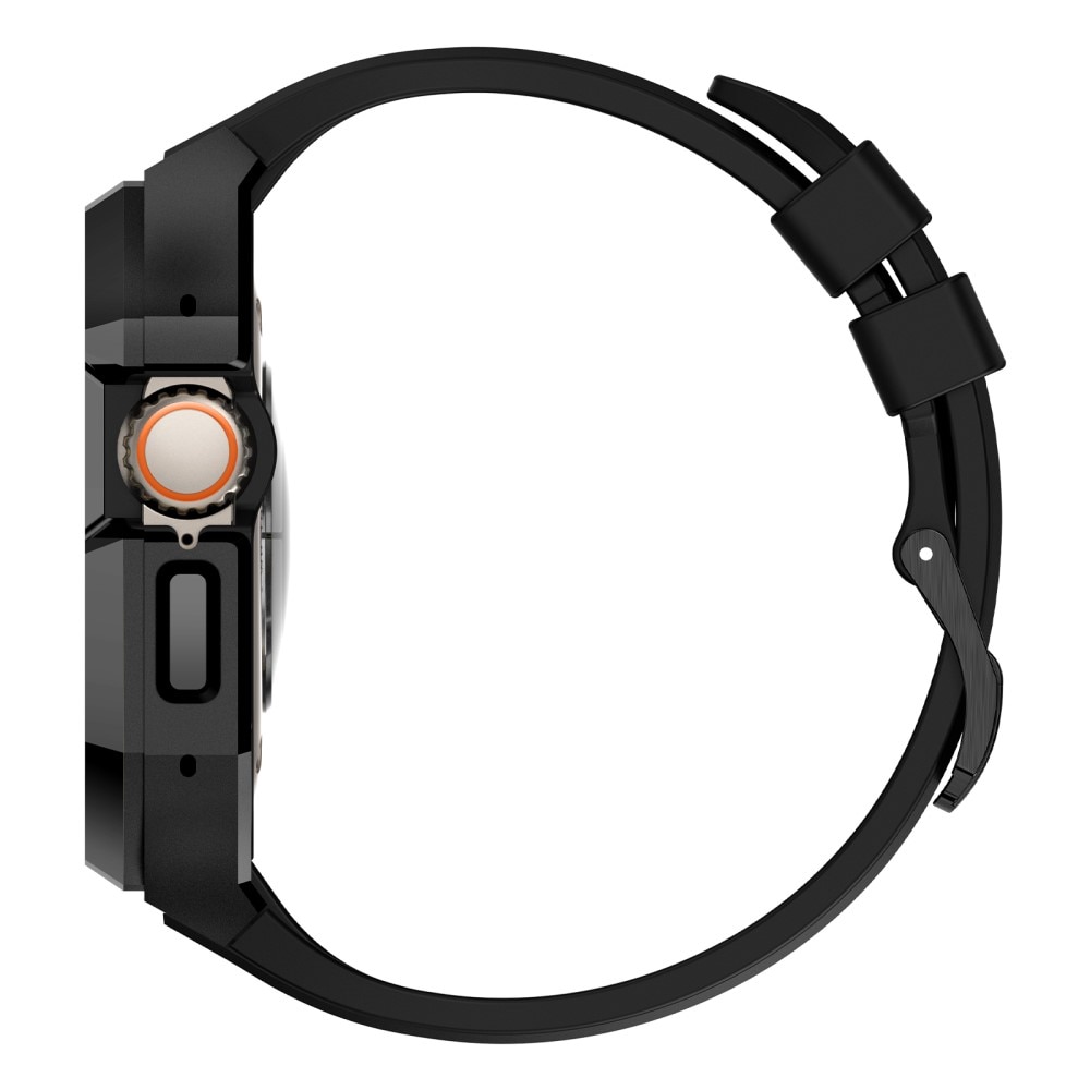 Apple Watch Ultra 49mm Stainless Steel Hülle + Armband schwarz