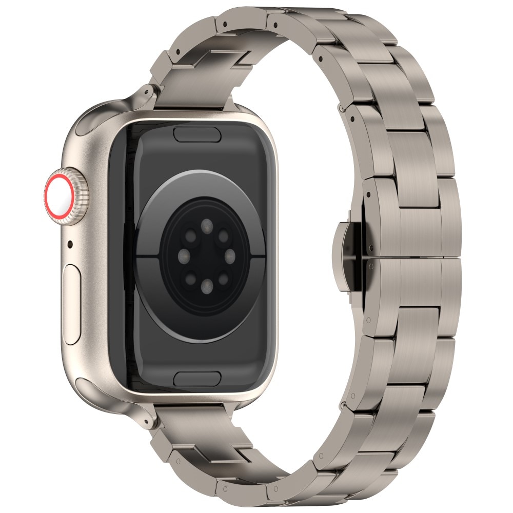 Slim Armband aus Titan Apple Watch 40mm titan