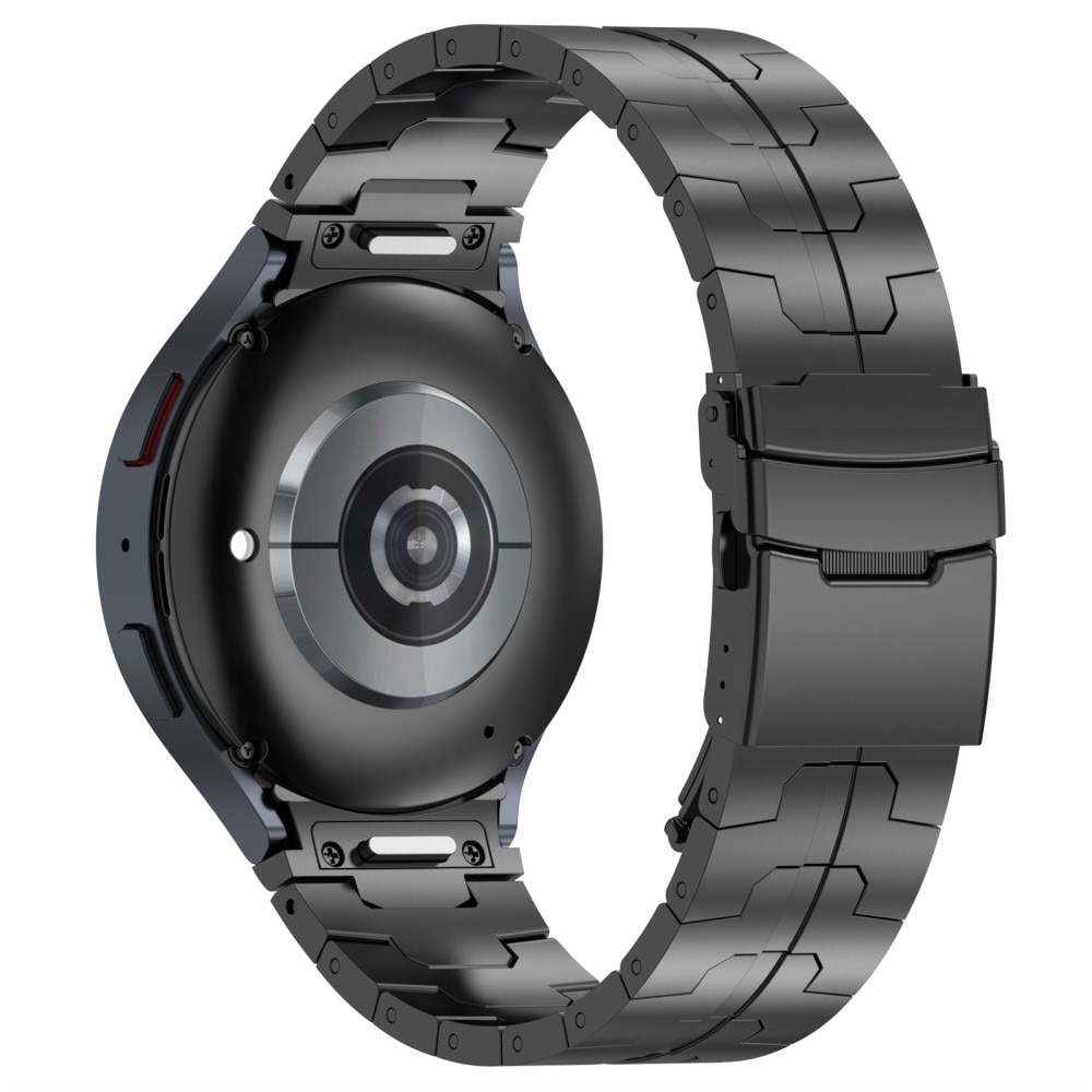 Race Stainless Steel Bracelet Samsung Galaxy Watch 4 44mm schwarz