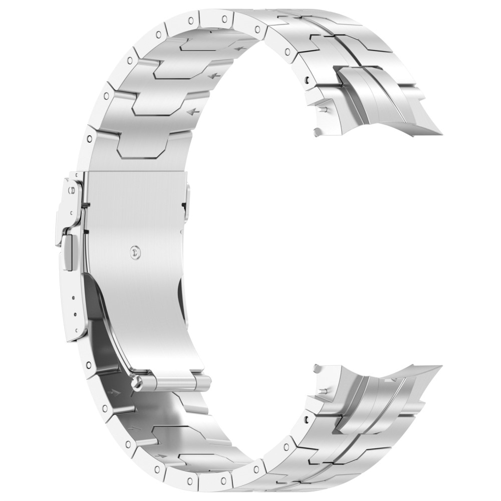 Race Stainless Steel Bracelet Samsung Galaxy Watch 4 Classic 42mm silber