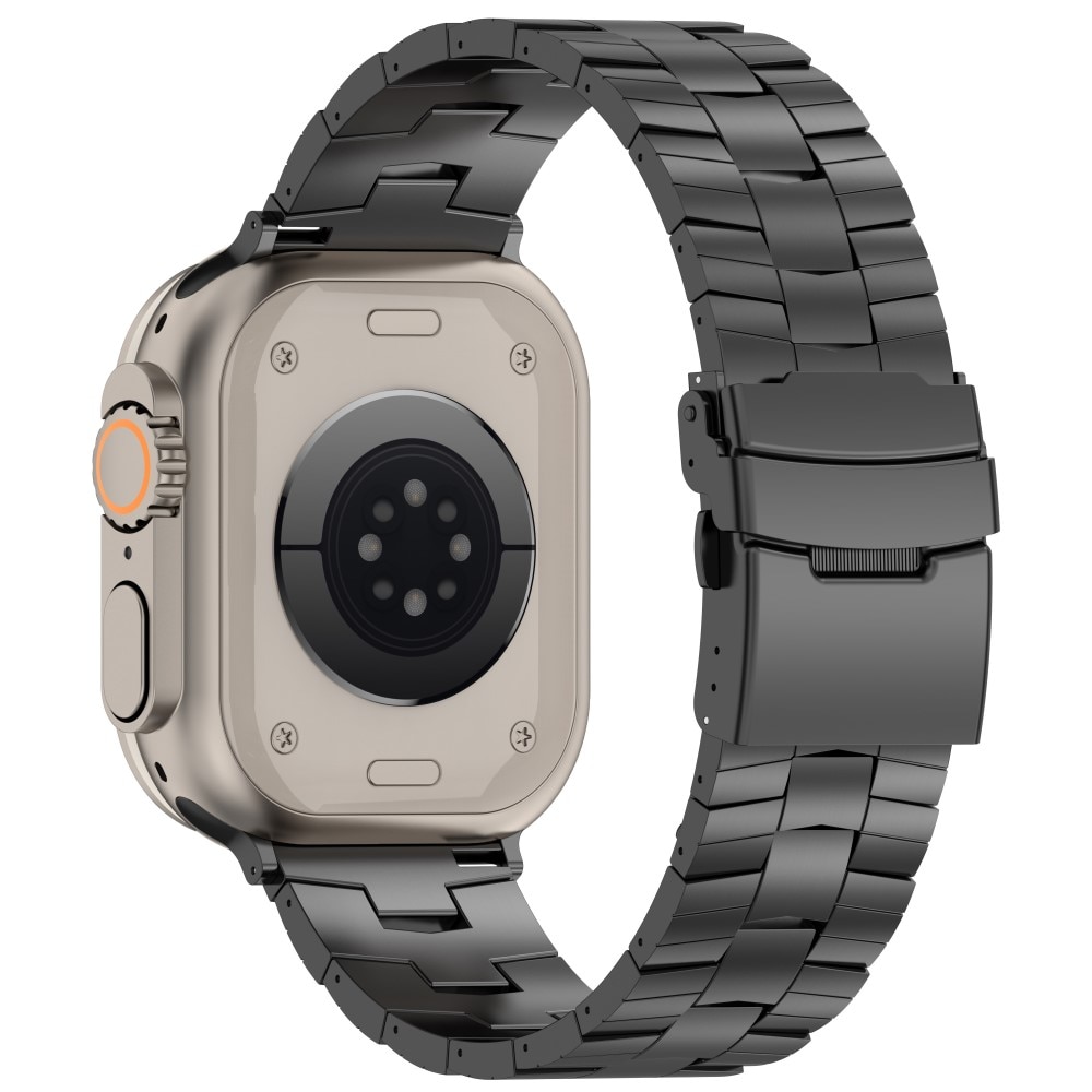 Race Armband aus Titan Apple Watch 41mm Series 9 schwarz