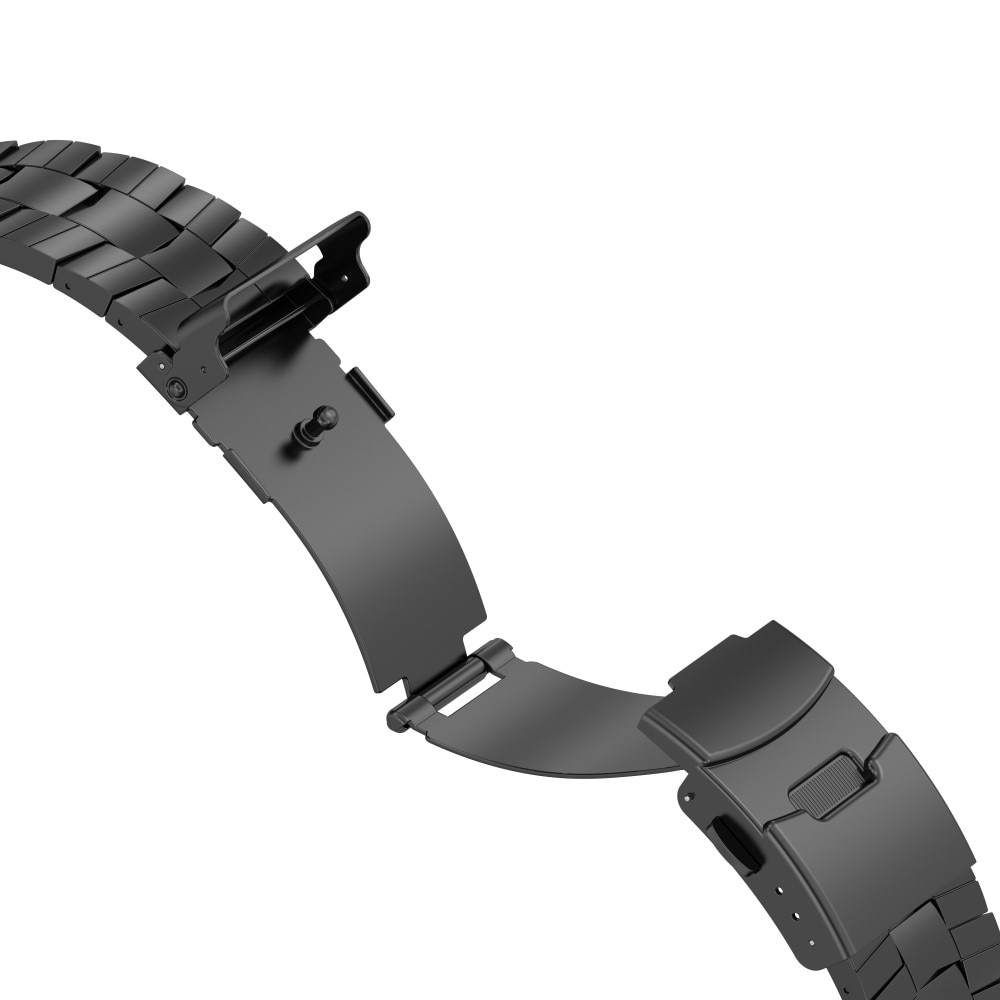 Race Armband aus Titan Apple Watch 41mm Series 7 schwarz