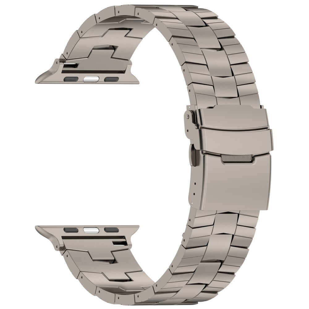 Race Armband aus Titan Apple Watch 41mm Series 9 grau
