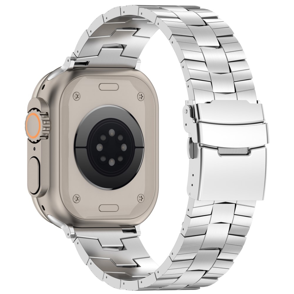 Race Armband aus Titan Apple Watch SE 40mm silber