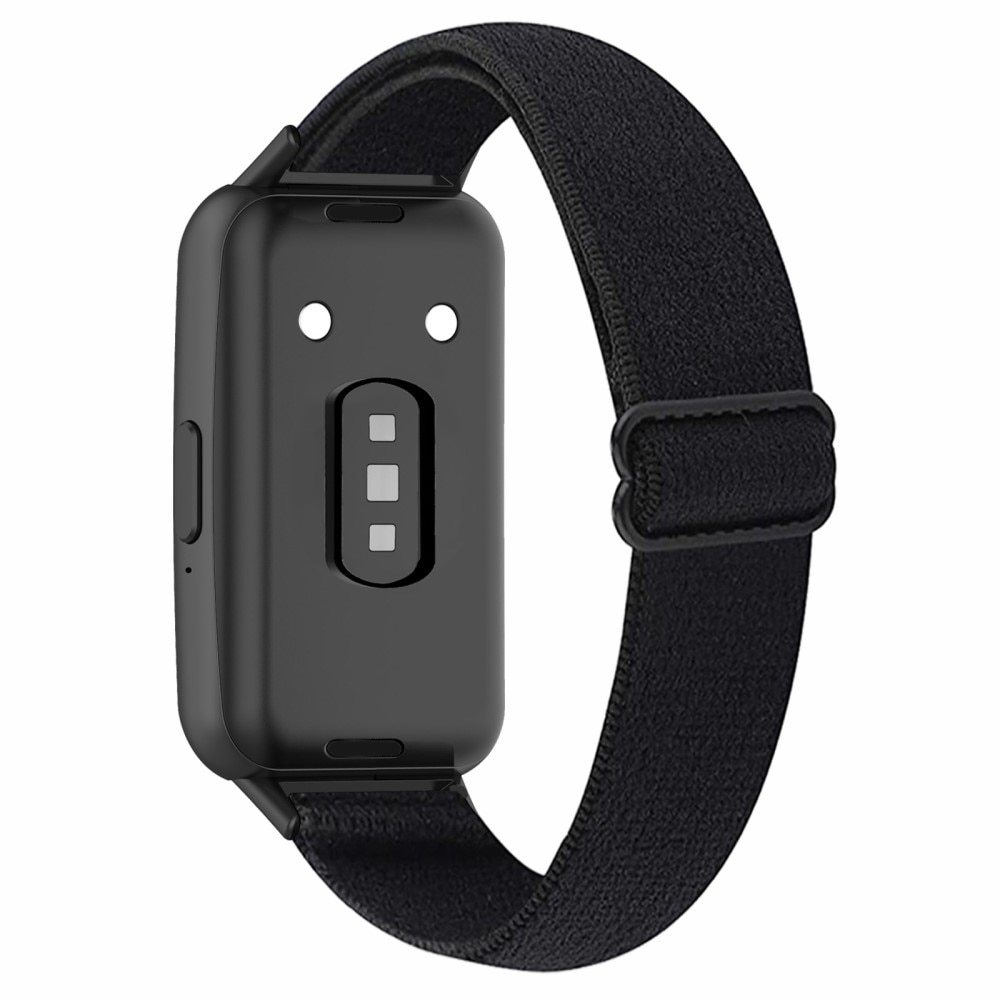 Samsung Galaxy Fit 3 Elastisches Nylon-Armband, schwarz