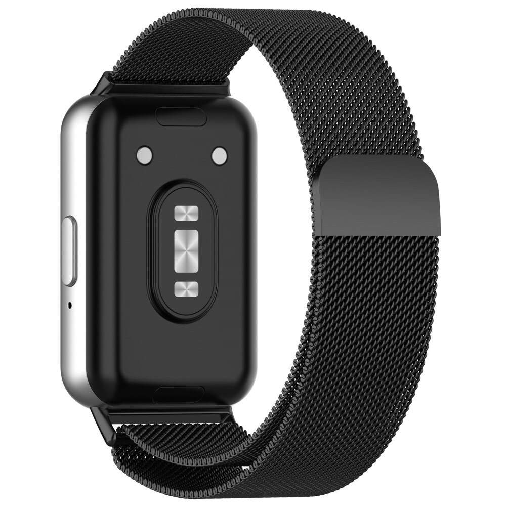 Samsung Galaxy Fit 3 Milanaise-Armband schwarz