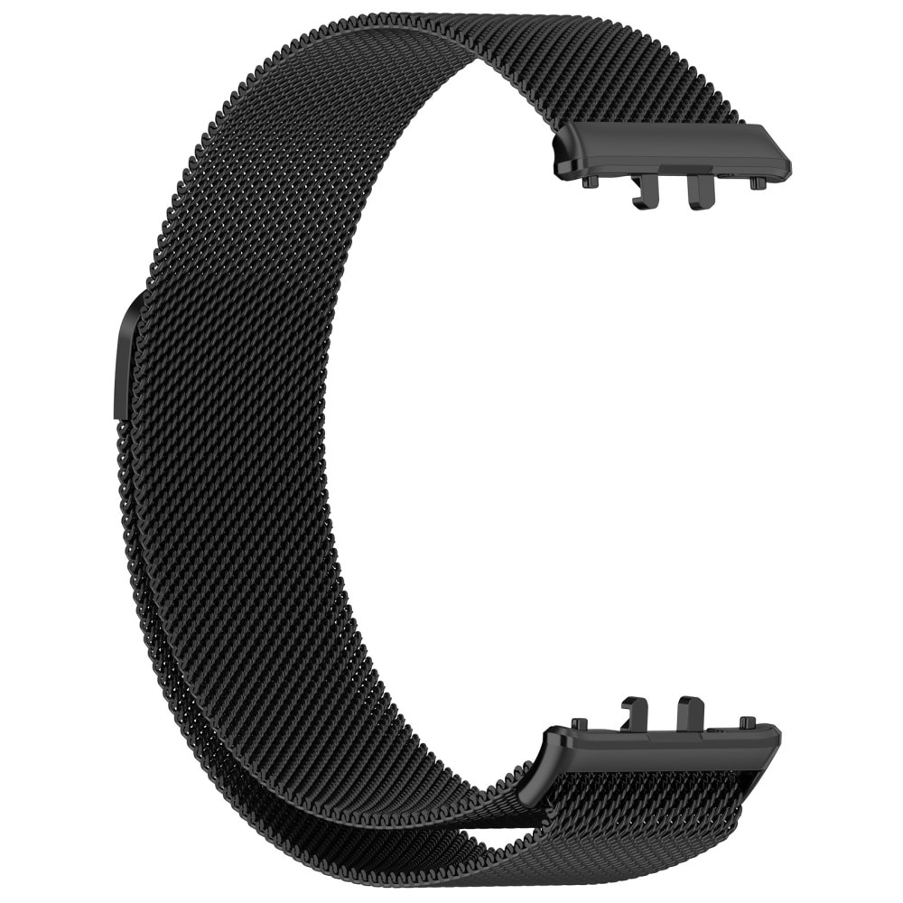 Samsung Galaxy Fit 3 Milanaise-Armband schwarz