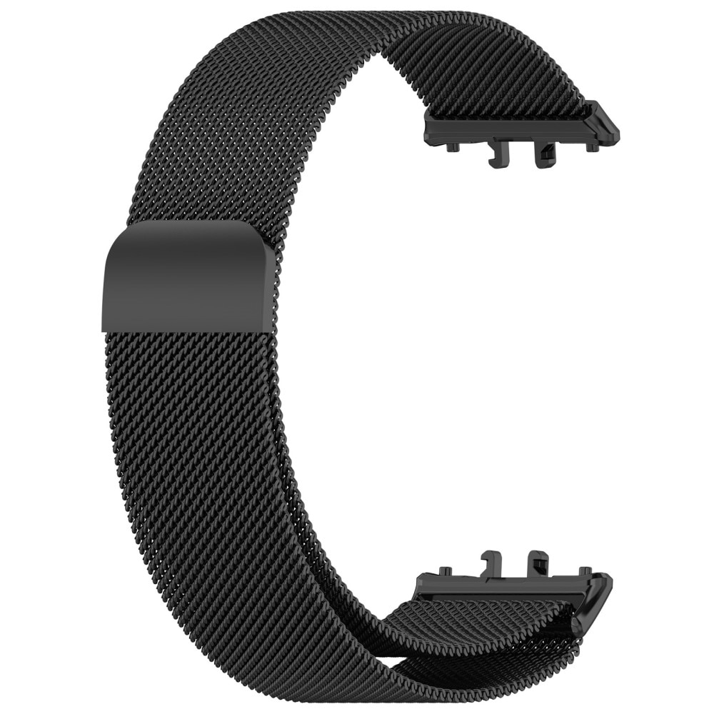 Samsung Galaxy Fit 3 Milanaise-Armband schwarz