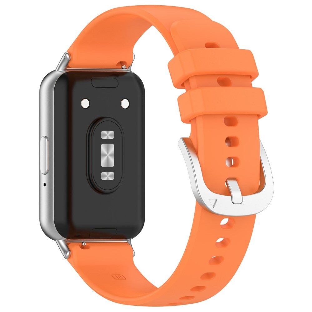 Samsung Galaxy Fit 3 Armband aus Silikon, orange