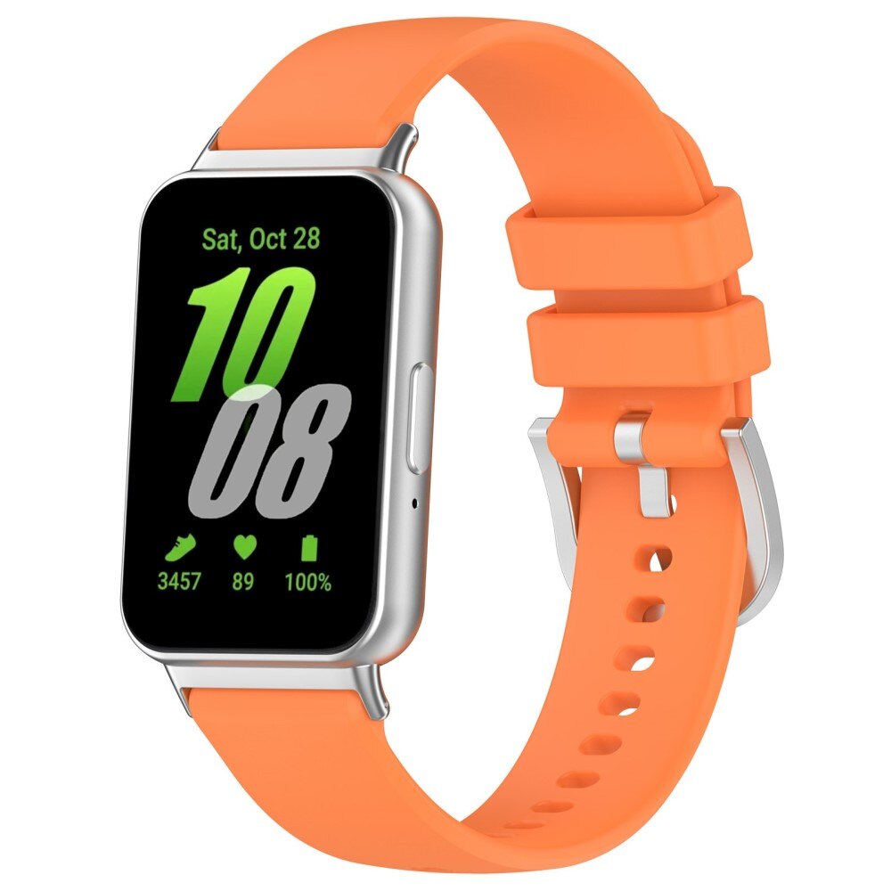 Samsung Galaxy Fit 3 Armband aus Silikon, orange