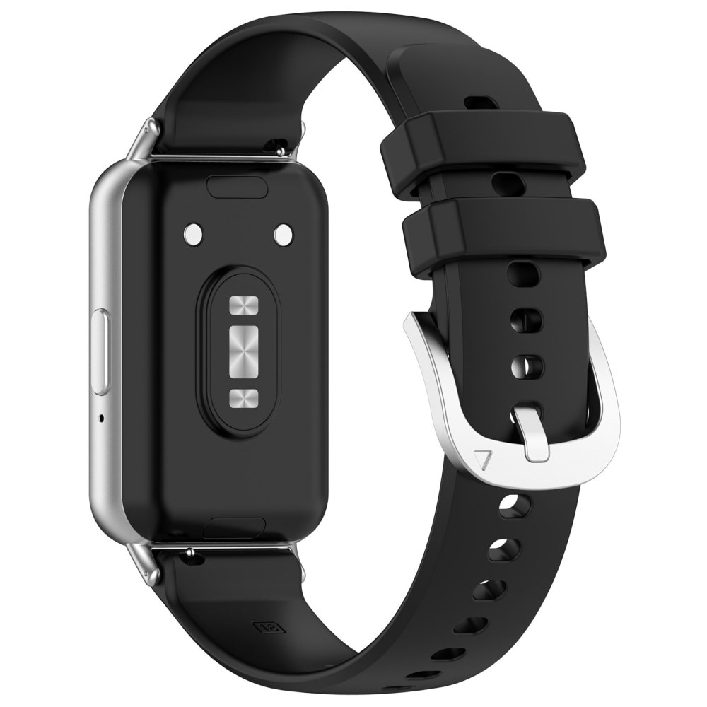 Samsung Galaxy Fit 3 Armband aus Silikon, schwarz