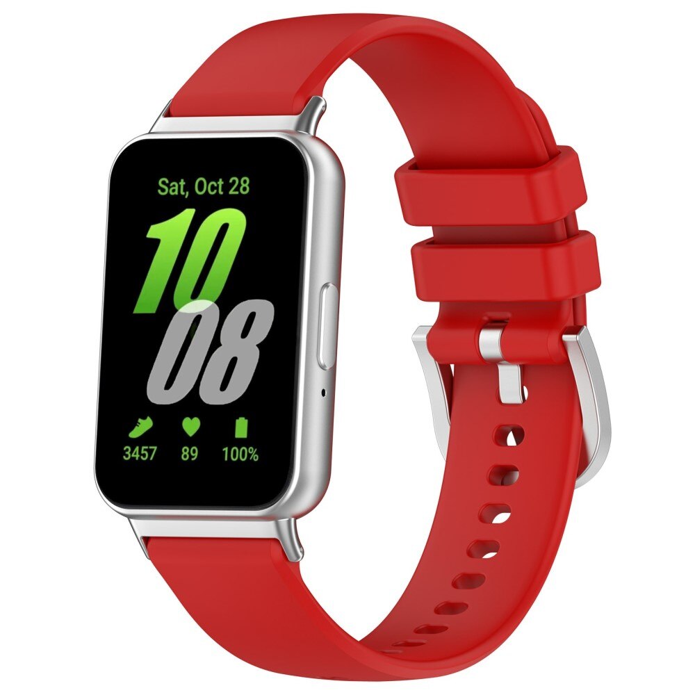 Samsung Galaxy Fit 3 Armband aus Silikon, rot