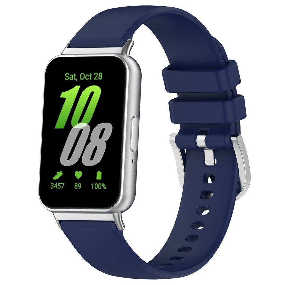 Samsung Galaxy Fit 3 Armband aus Silikon, dunkelblau