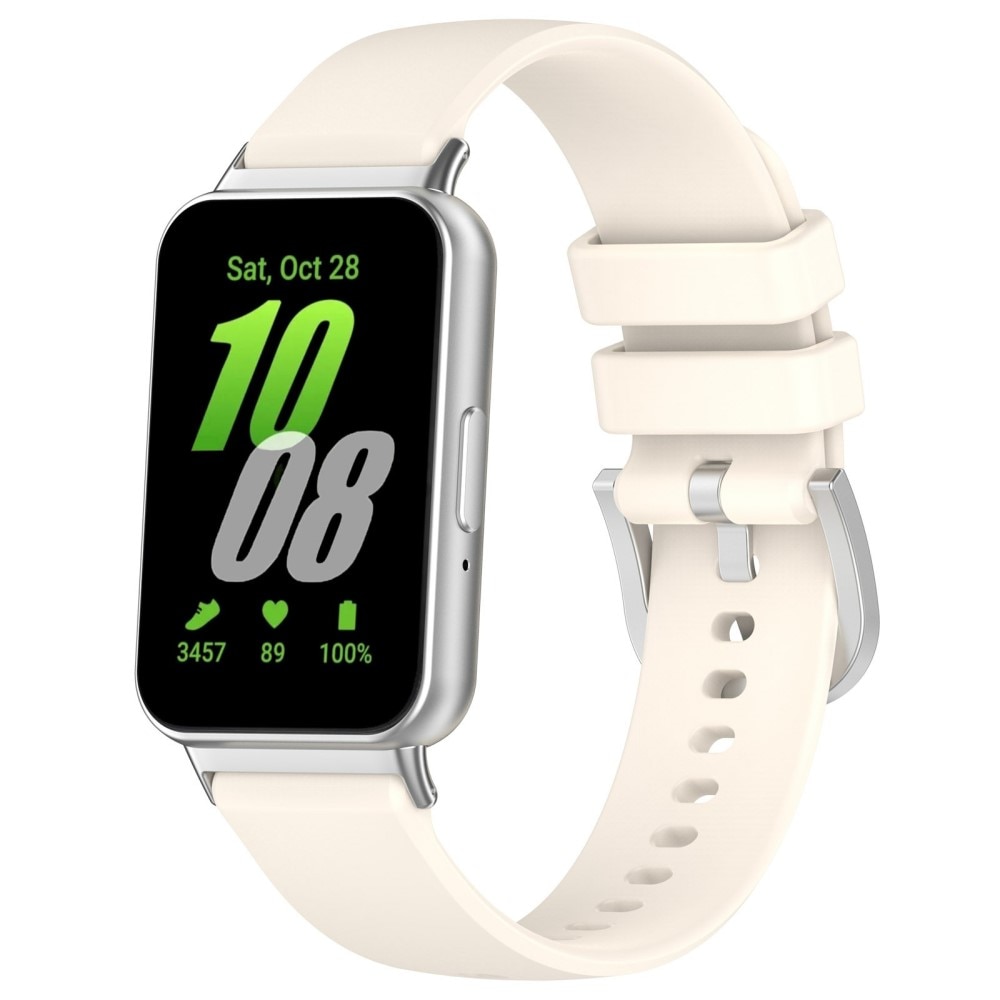 Samsung Galaxy Fit 3 Armband aus Silikon, beige