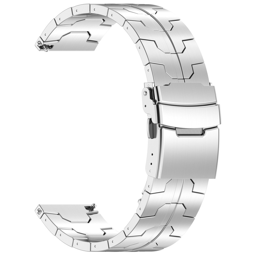 Race Armband aus Titan OnePlus Watch 2, silber